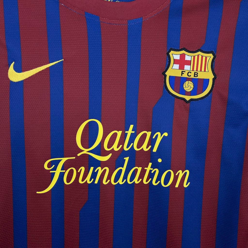 Barcelona 2011/12 Home Long Sleeves Retro Jersey
