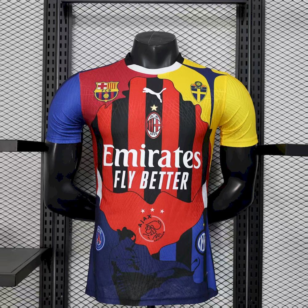 AC Milan 2025/26 Ibrahimovic Special Edition Jersey Player Version