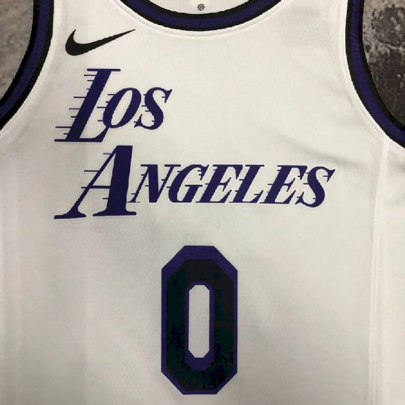 Men’s Russell Westbrook White Team Jersey – City Edition