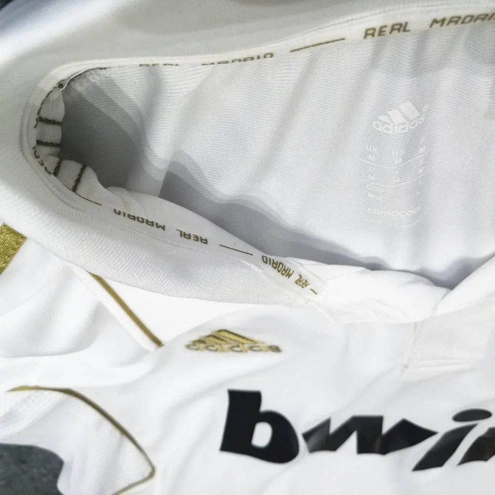 Camisa retrô de mangas compridas do Real Madrid 2011/12