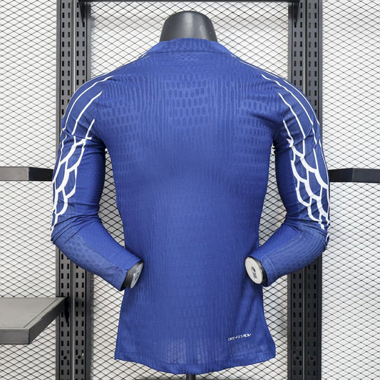 Paris Saint-Germain 2025/26 Fourth Away Long Sleeves Jersey Player Version