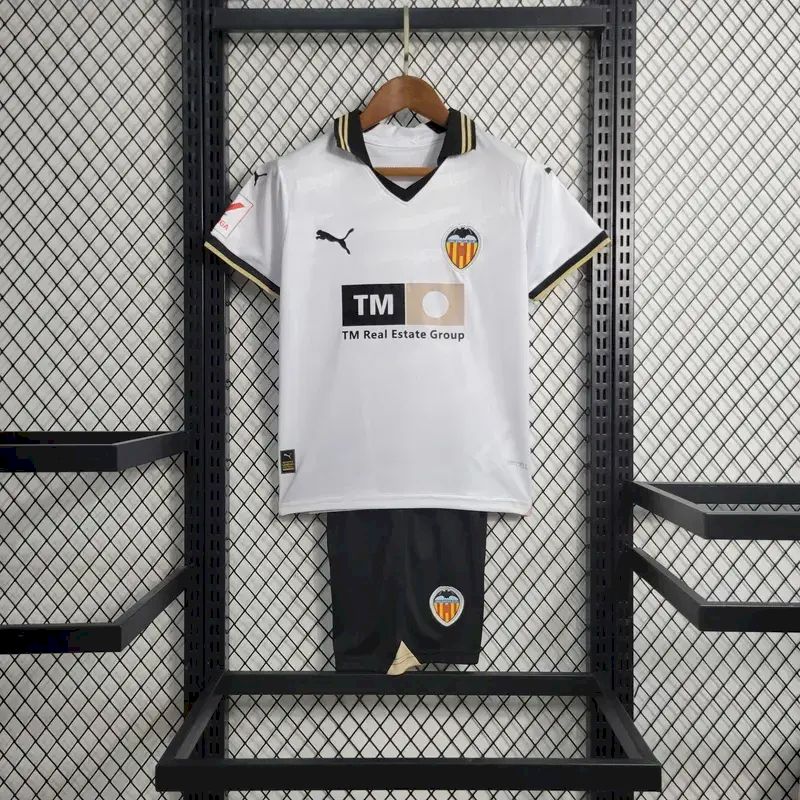 Camisa infantil do Valencia 2023/24