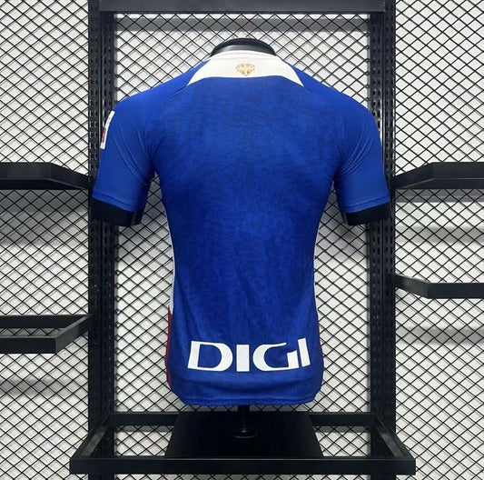 Camisa reserva do Athletic Bilbao 2024/25, versão jogador
