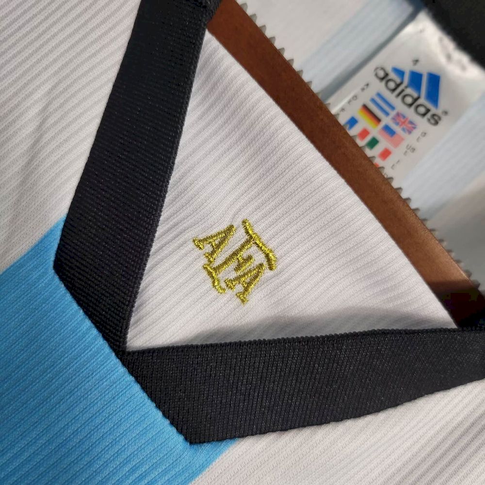 Argentina 1998 Home Retro Jersey
