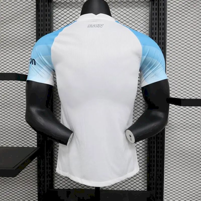Napoli 2023/24 Champion Edition Jersey Player Version White 2