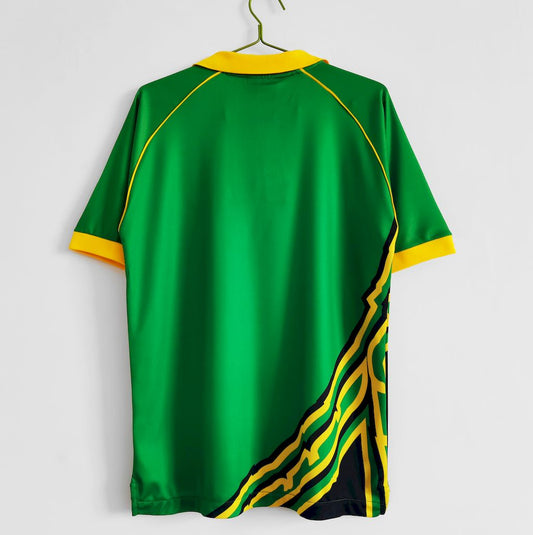 Camisa retrô reserva da Jamaica de 1998