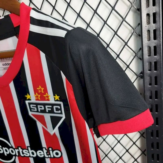 Uniforme reserva infantil do São Paulo 2023/24