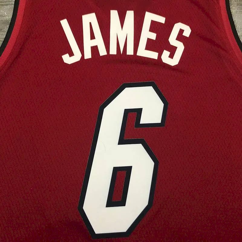 Men’s LeBron James Red 2020-21 Swingman Player Version Jersey – Statement Edition