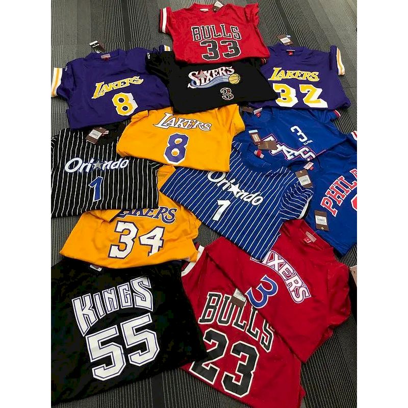 Camisa preta masculina Allen Iverson Player – Edição retrô