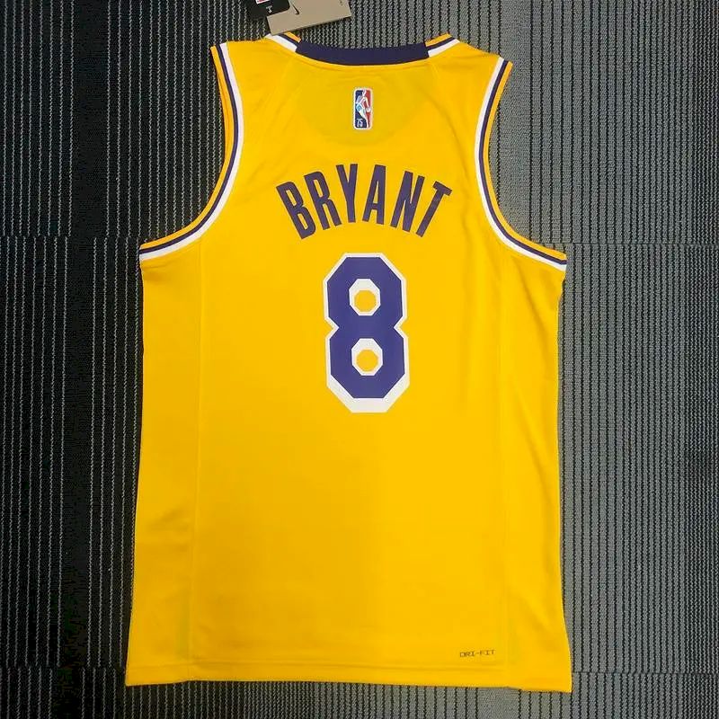 Men’s Kobe Bryant Yellow Team Jersey – 75th Anniversary Edition