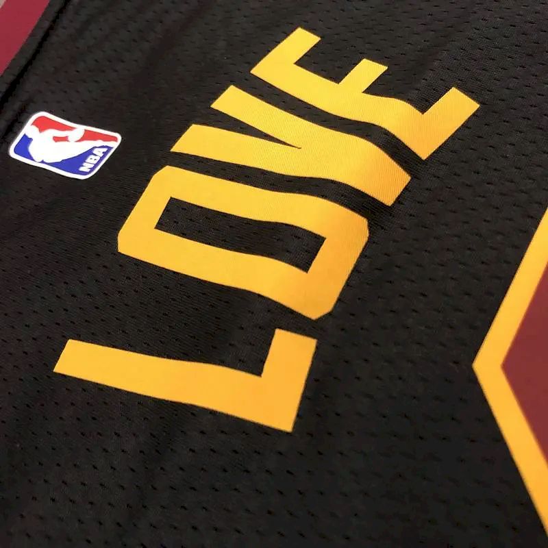 Kevin Love Men’s Black Swingman Team Jersey – Statement Edition