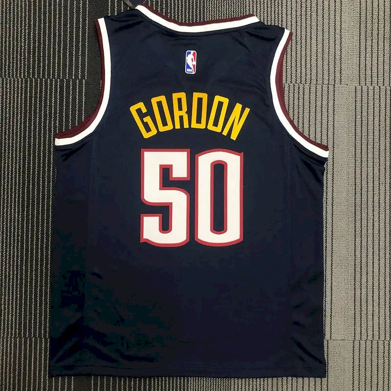 Camisa Aaron Gordon preta Swingman Player Version masculina – Edição Icon