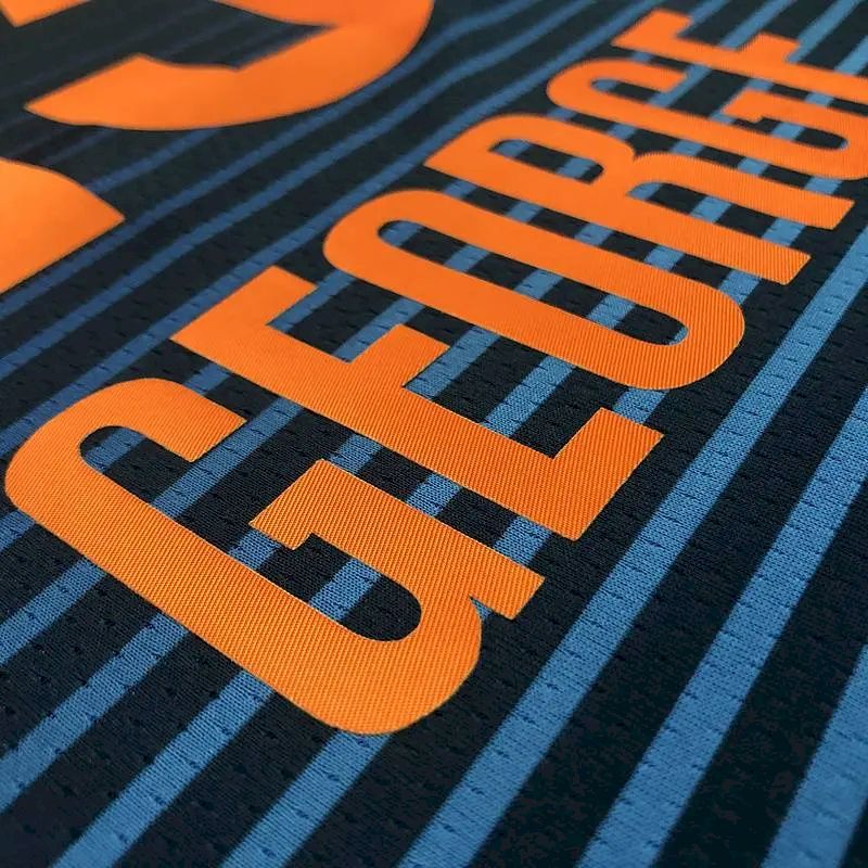 Camisa Paul George Swingman Masculina Azul Marinho – Edição Statement