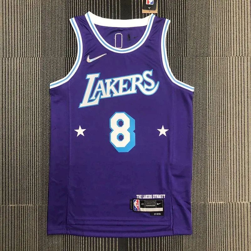 Men’s Kobe Bryant Purple Team Jersey – 75th Anniversary City Edition