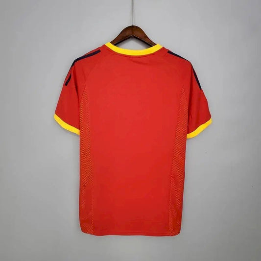 Camisa retrô da Espanha 2002