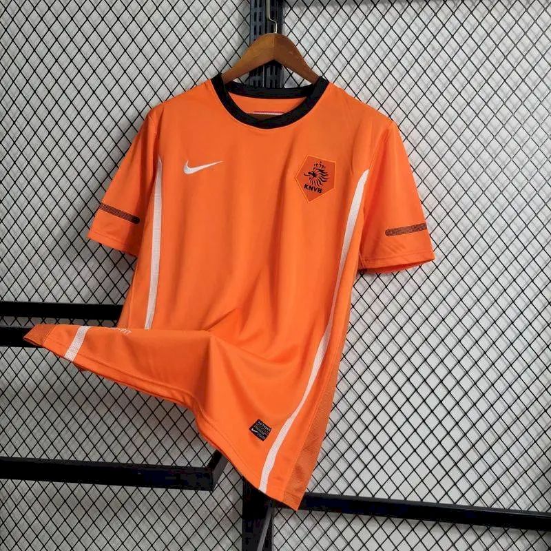 Camisa retrô da Holanda 2010
