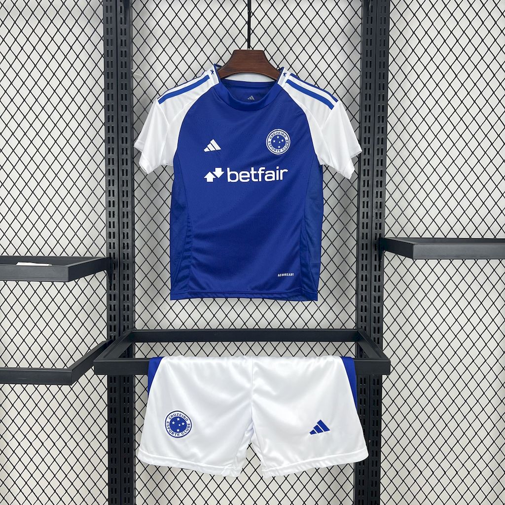 Kit Cruzeiro 2025/26 Home Infantil