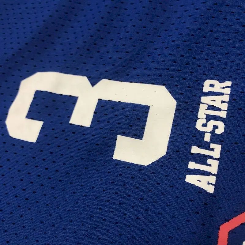 Allen Iverson Men’s Blue Player Jersey – Throwback Edition