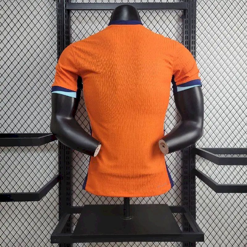 Netherlands 2024/25 Euro Home Jersey Player Version
