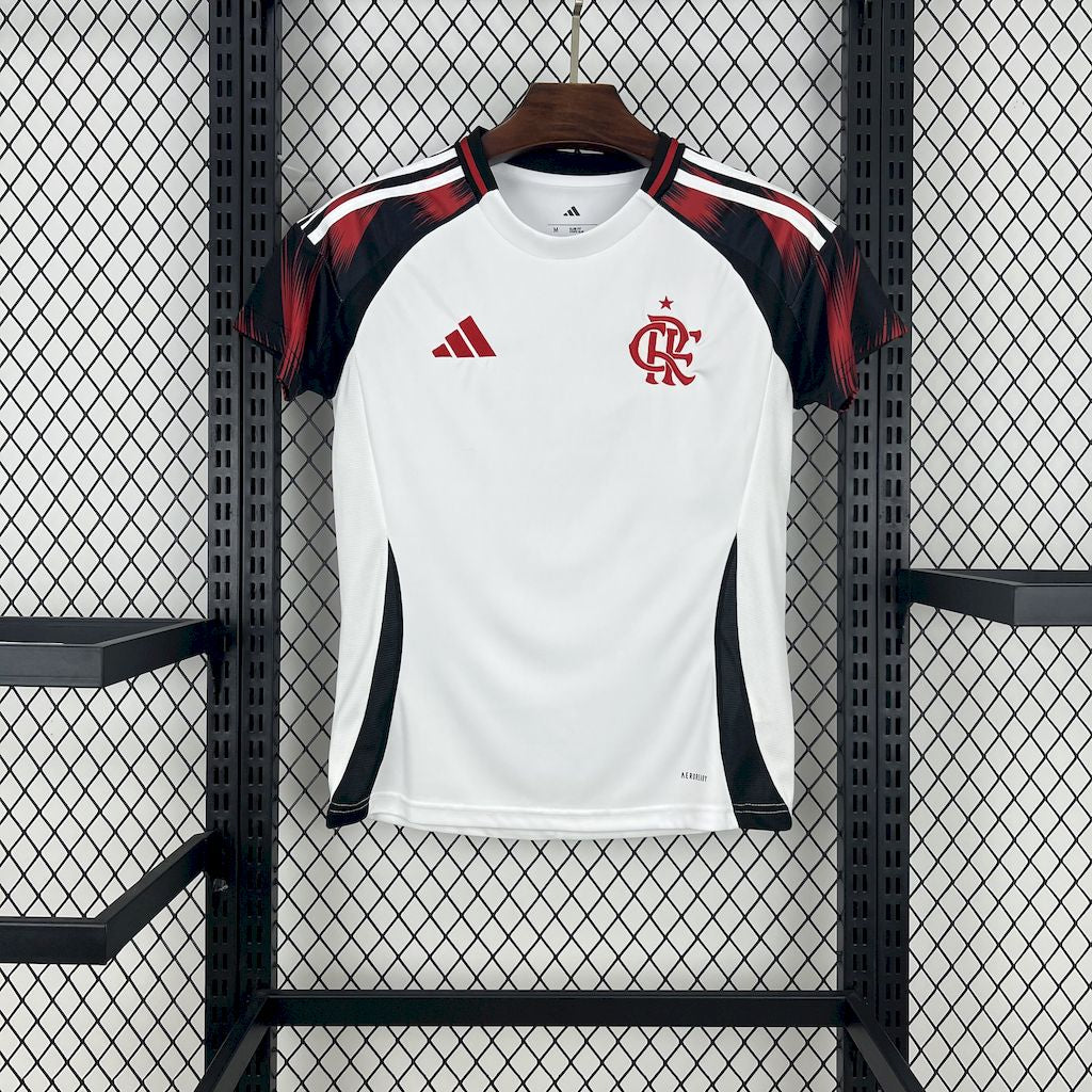 Camisa reserva feminina do Flamengo 2025/26