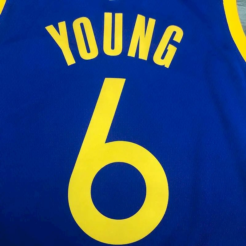 Camisa azul masculina Nick Young versão jogador – Edição Ícone