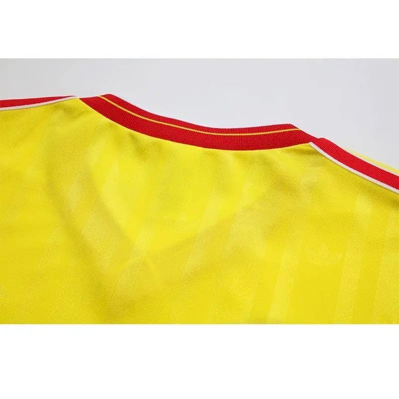 Camisa retrô mangas compridas Liverpool 1985/86 Terceira Copa da Inglaterra