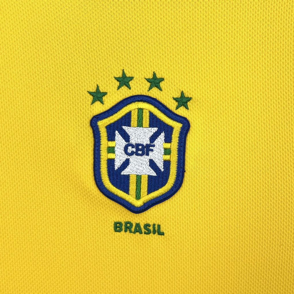 Camisa retrô do Brasil 1998