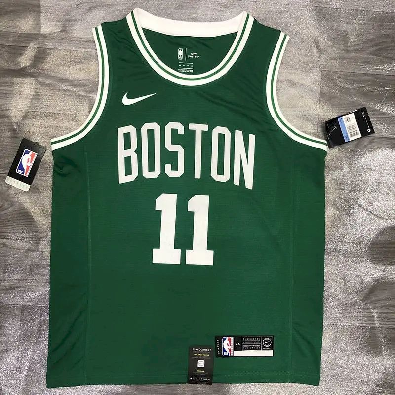 Kyrie Irving Men’s Green Player Version Jersey- Icon Edition