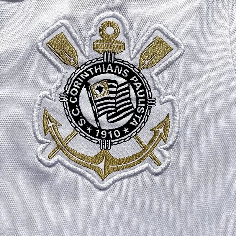 Camisa Polo Corinthians 2023/24 Branca