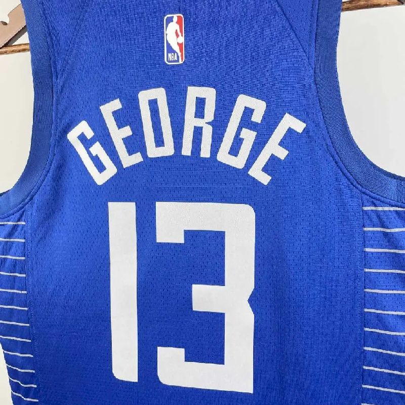 Men’s 2023 Paul George Blue Away Team Jersey