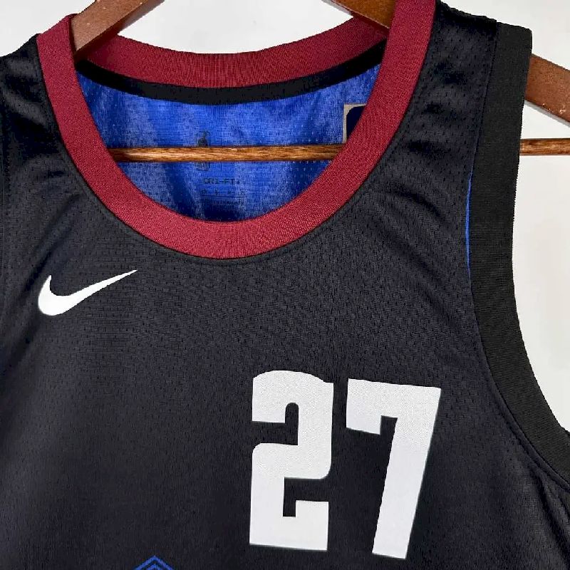 Denver Nuggets 2024/25 City Edition Black Color MURRAY#27