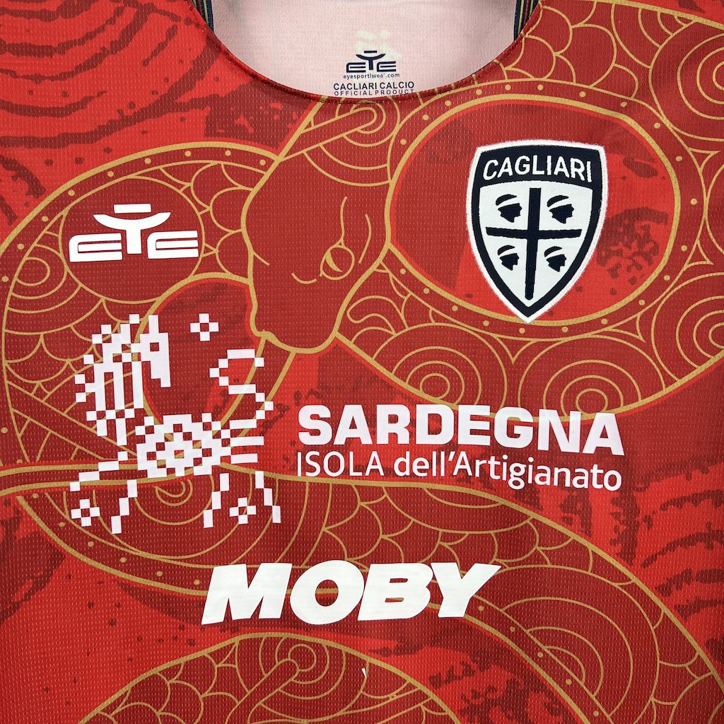 Cagliari Calcio 2024/25 Year of the Snake Limited Edition Jersey