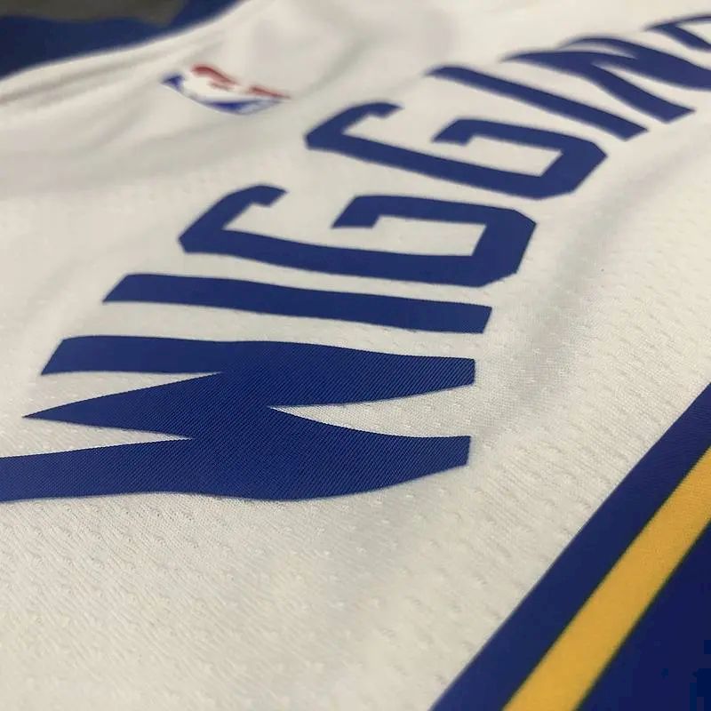 Andrew Wiggins Men’s White Player Version Jersey – Classic Edition
