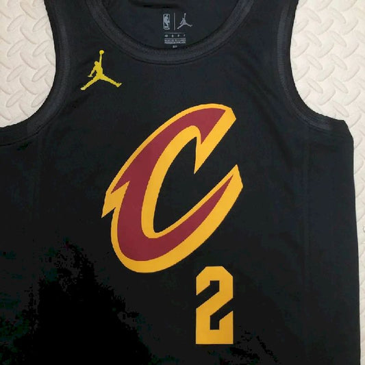 Camisa preta masculina Kyrie Irving Team – Edição Statement