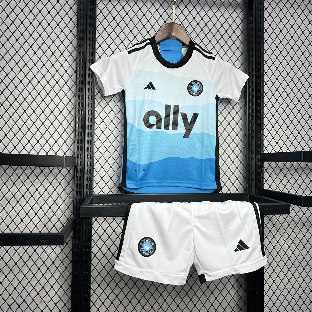 Charlotte FC 2024/25 Home Kids Kit