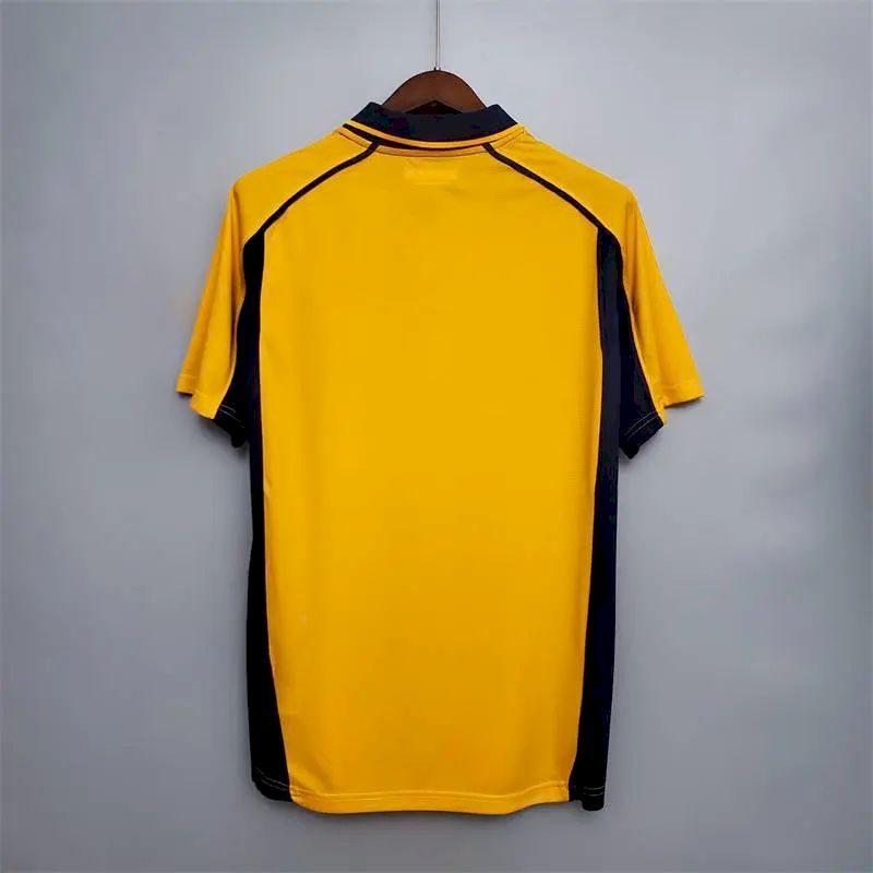 Camisa retrô reserva do Liverpool 2000/01