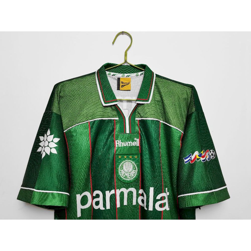 Camisa Retrô Palmeiras 1999 Taça Libertador Campeão