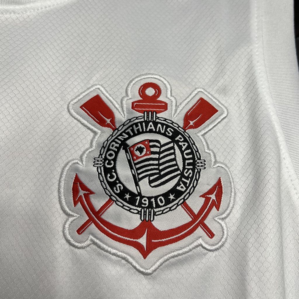 Camisa Corinthians Home 2024/25 Regata
