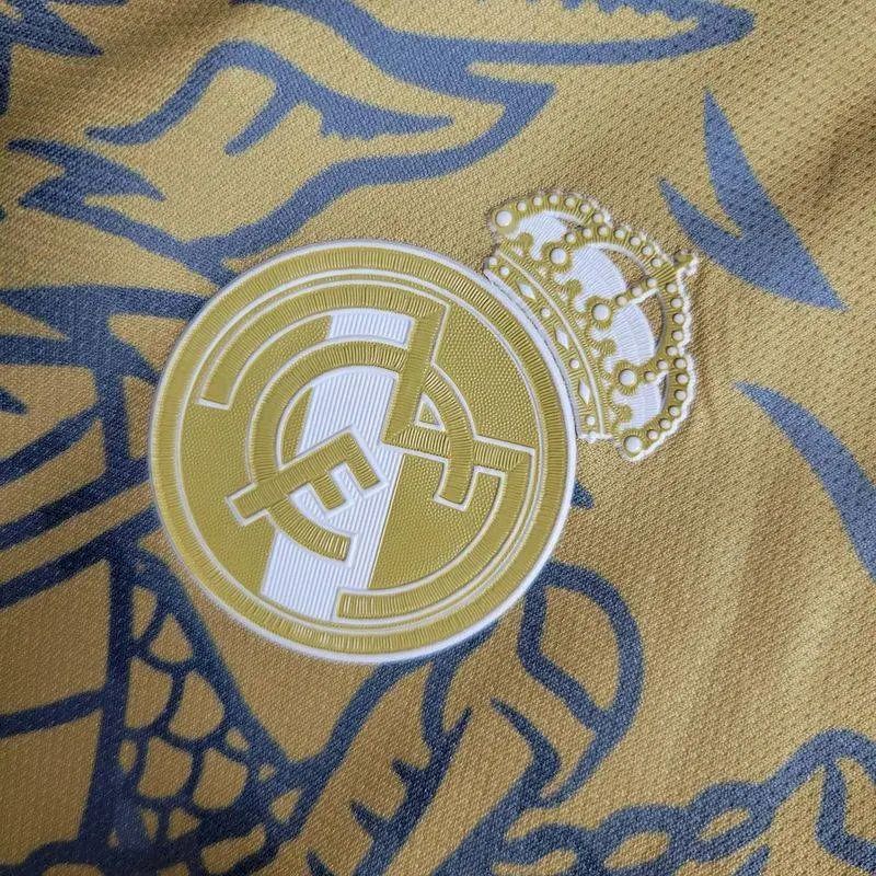 Real Madrid 2023/24 Yellow Dragon Special Edition Jersey