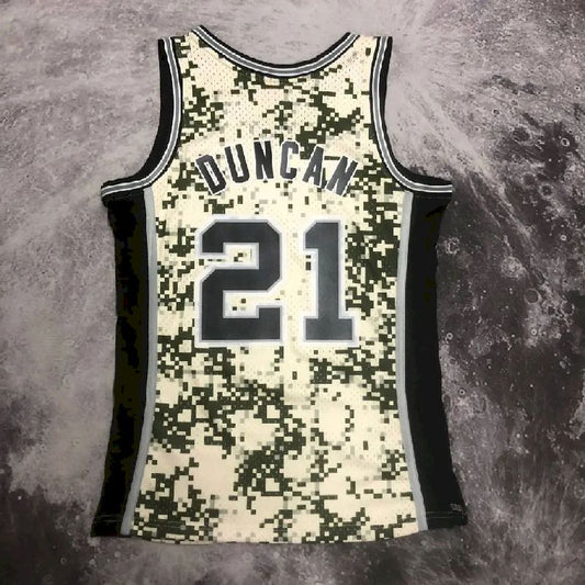 Camisa Masculina M&N 2013/14 Tim Duncan Retro