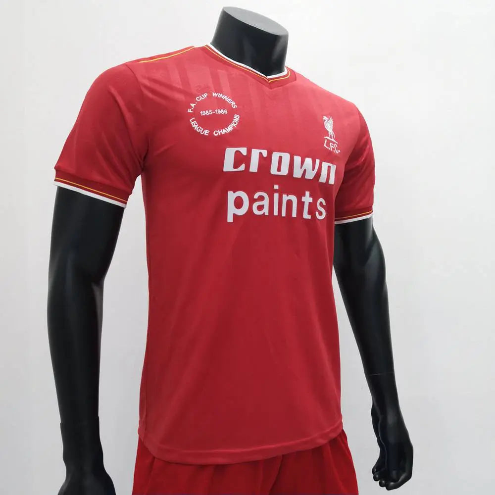 Camisa retrô do Liverpool 1985/86 Home FA Cup