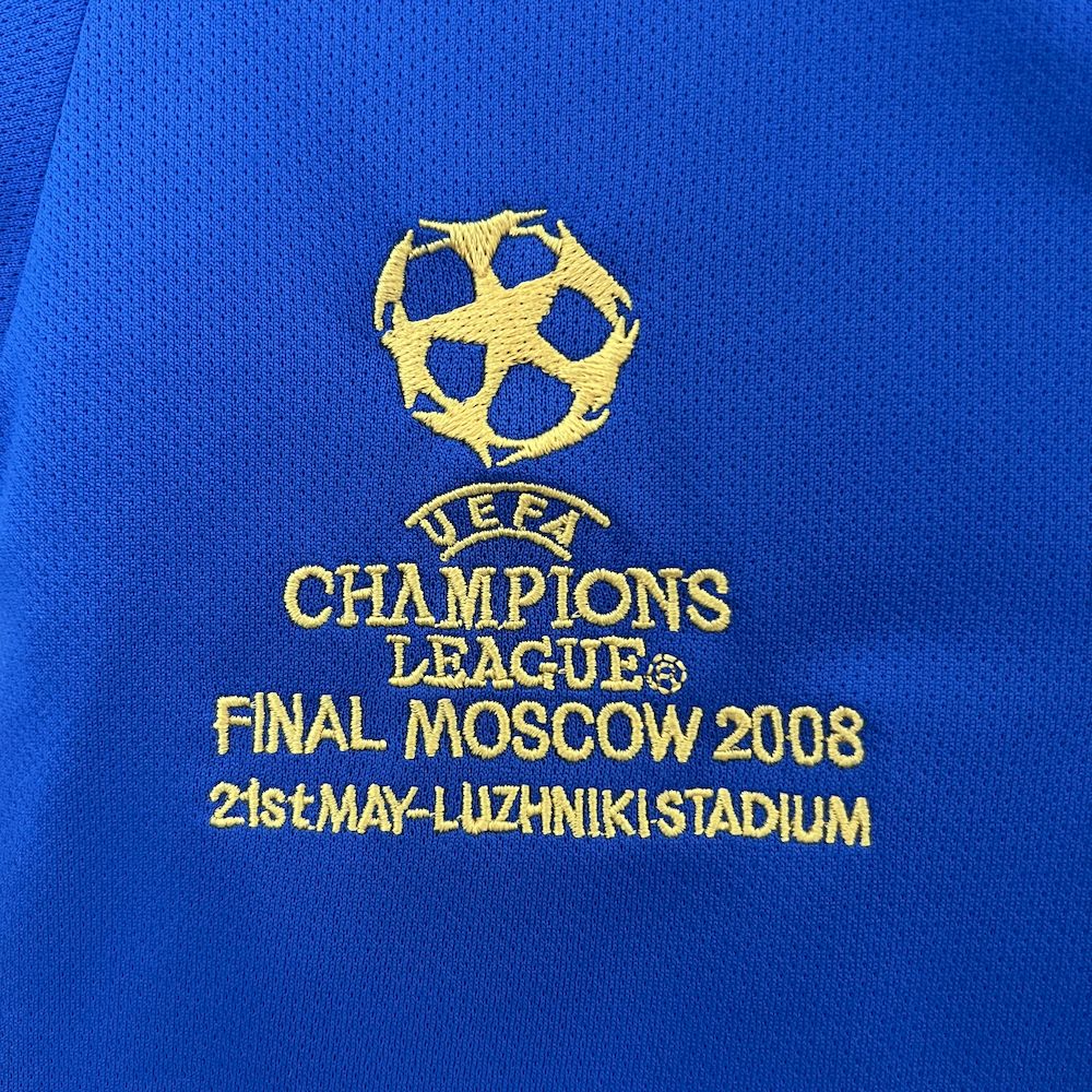 Chelsea 08/09 Champions League Home Kids Retro Jersey And Shorts