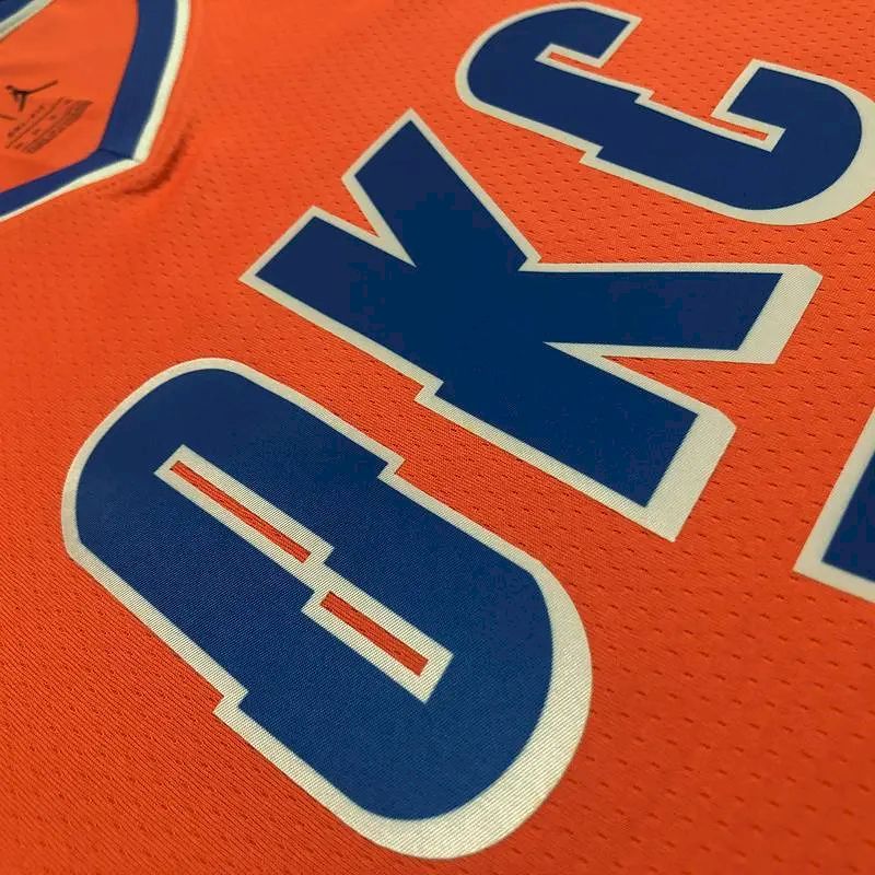 Camisa Paul George Laranja Swingman Masculina – Edição Statement