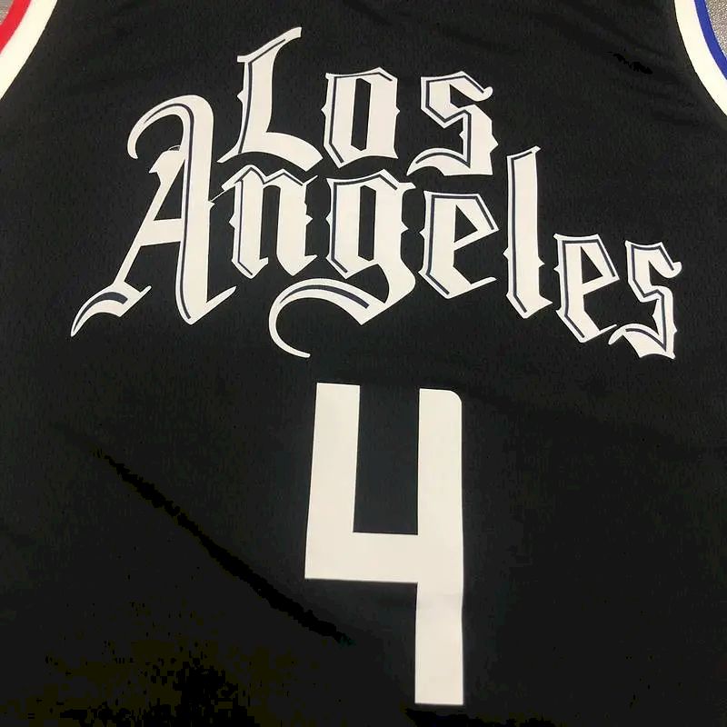 Men’s Rajon Rondo 2020-21 Black Swingman Player Version Jersey – City Edition