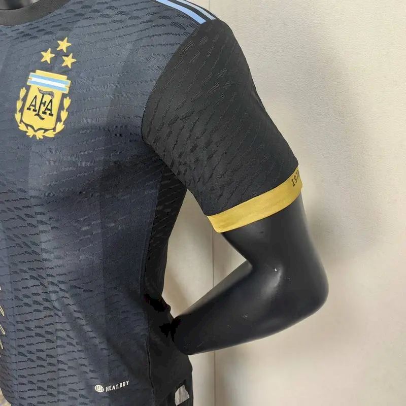 Argentina 2023/24 Special Edition Jersey Player Version Black