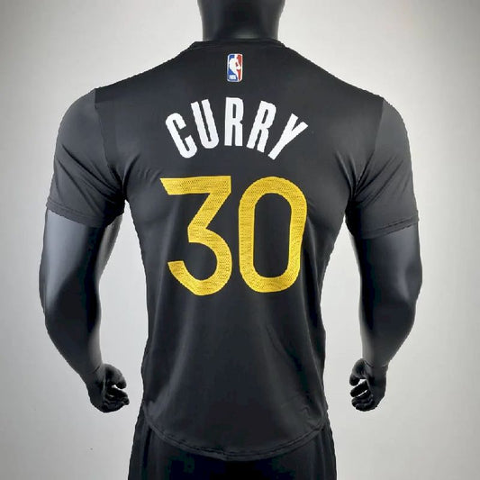 Camiseta preta masculina Stephen Curry Team
