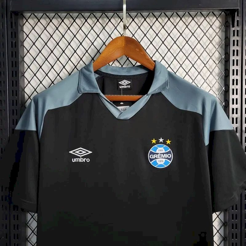 Camisa Pré-Jogo do Grêmio 2023/24 Preta