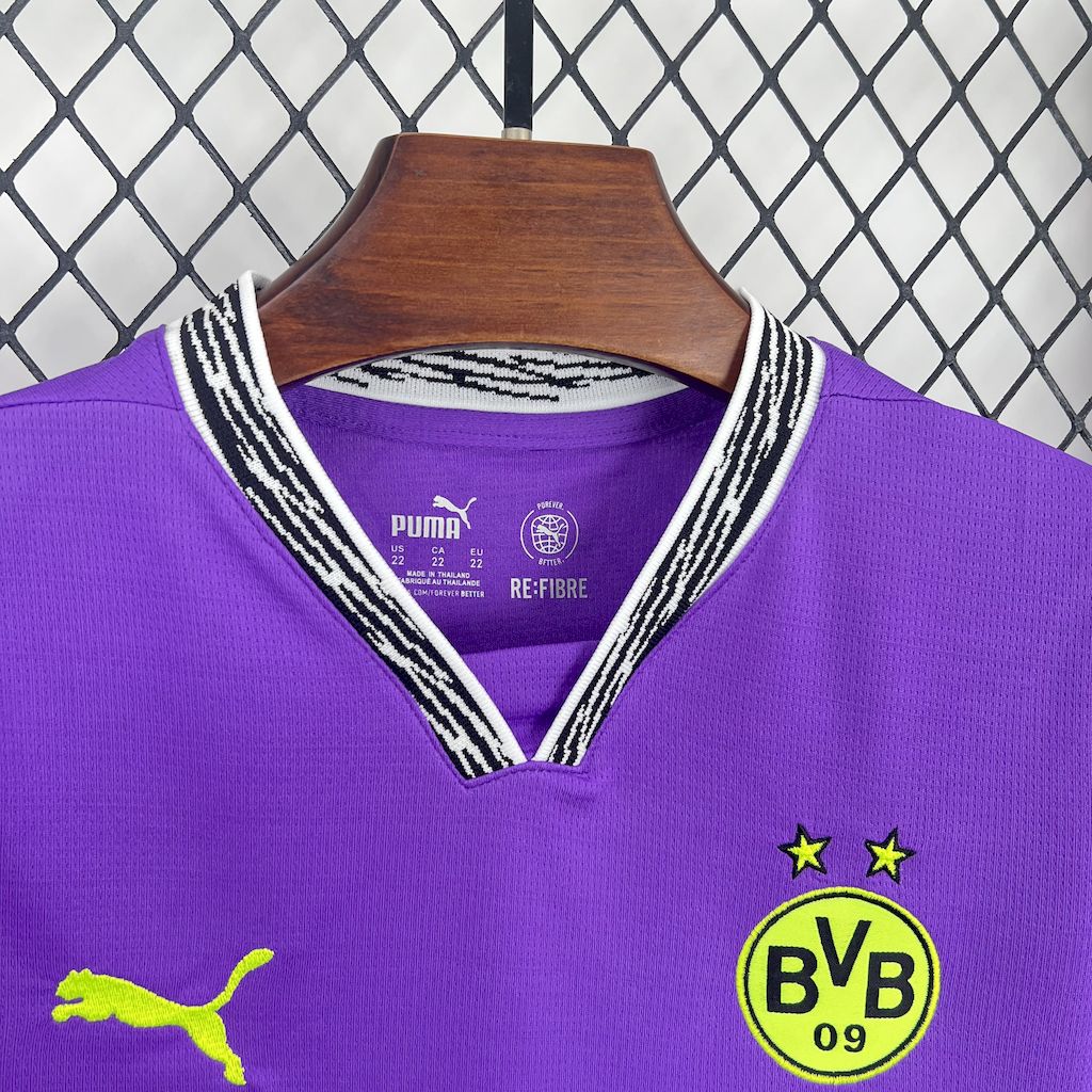 Borussia Dortmund 2024/25 Goalkeeper Special Kids Kit