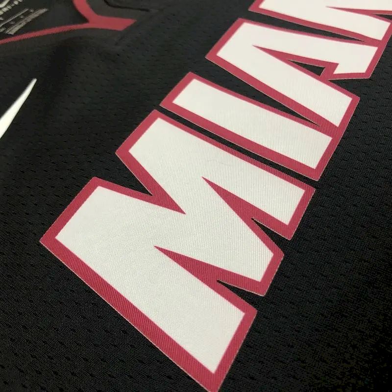Men’s Dwyane Wade 2020-21 Black Swingman Player Version Jersey – Icon Edition