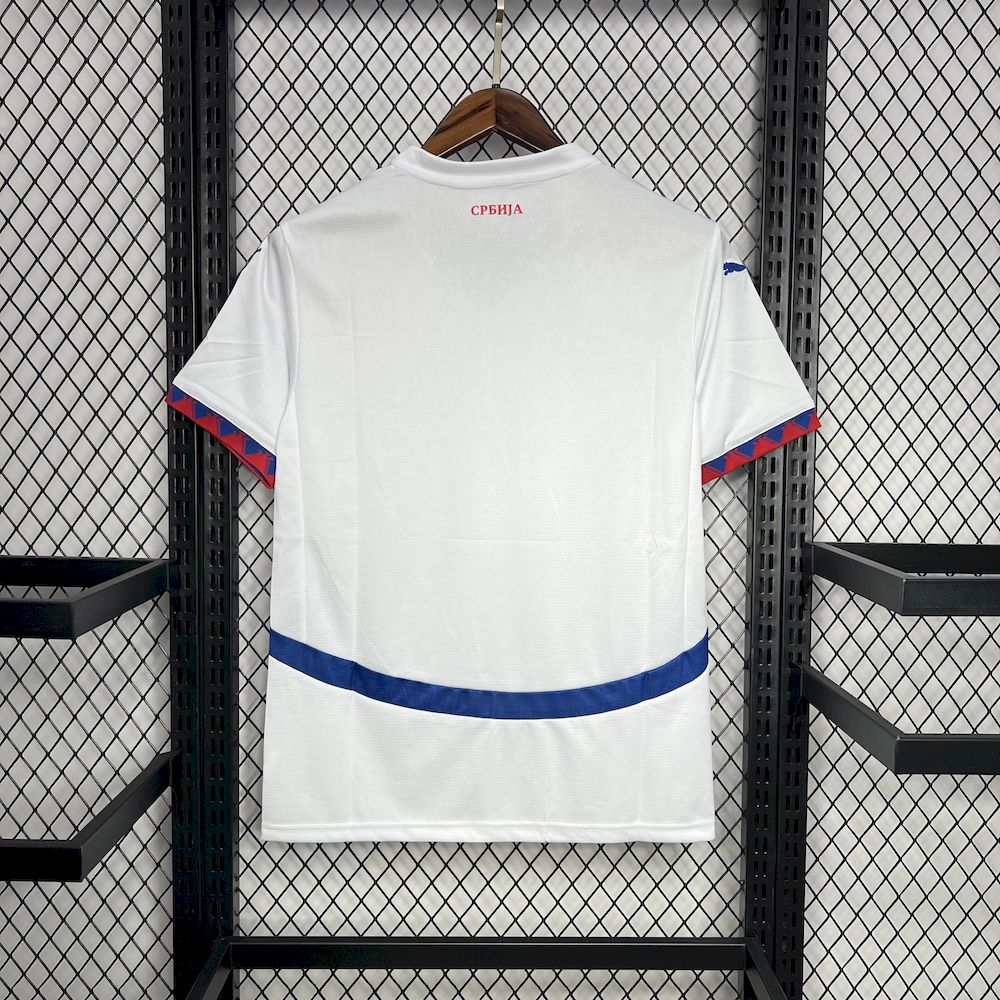 Camisa Sérvia Euro 2024/25 Away